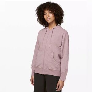 Lululemon Ready to Roll Hoodie Washed Vintage Mauve size 4